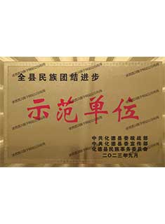全县民族团结进步示范单位